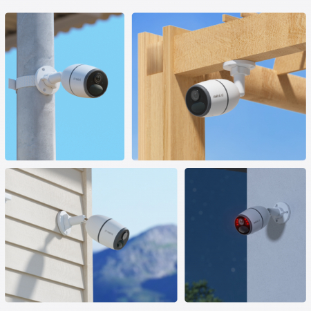 Surveillance camera with 4G, rechargeable battery, Reolink G340, 8 MP, person/vehicle detection, phone notifications [1]
