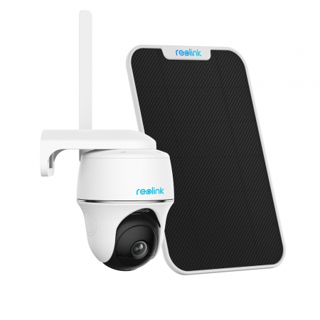 Camera de supraveghere Reolink Go PT Ultra cu Panou Solar, 4G - LTE, baterie, vizibilitate  360°, detectare Persoana/Vehicul, rezolutie 4K [1]