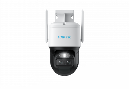 Camera de supraveghere Reolink TrackMix cu baterie reincarcabila, WIFI, , 4MP, auto zoom tracking, detectare persoana/vehicul, doua obiective [1]