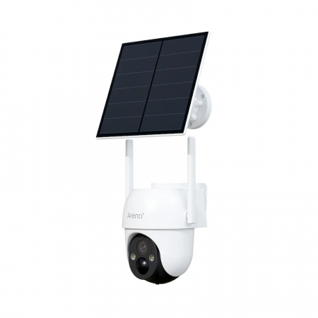 Conexiune Wi-Fi - Arenti GO2T Surveillance Camera with Solar Panel and rechargeable battery, WIFI, 2K with 360° rotation, two-way audio