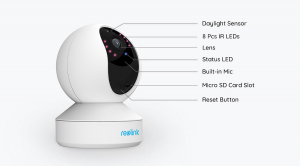 Reolink E1 Pro V2 surveillance camera, artificial intelligence, WIFI, 4MP resolution, email and phone notification alerts [3]