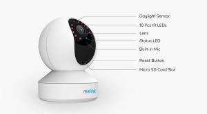 Camera de supraveghere cu WIFI Reolink E1 Zoom: zoom optic 3x, rezolutie 5MP, avertizare detectie miscare pe email si prin notificare pe telefon [3]