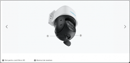 Reolink TrackMix P760, POE surveillance camera, 8MP, auto zoom tracking, person/vehicle detection, color night vision, two lenses [3]