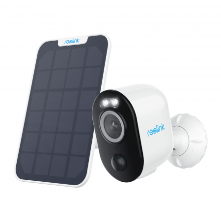 Conexiune Wi-Fi - Reolink Argus B330 Surveillance Camera with Solar Panel, Artificial Intelligence, Person/Vehicle Detection, Rechargeable Battery, 4 MP Resolution