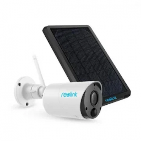 Conexiune Wi-Fi - Reolink Argus B360 Surveillance Camera with Solar Panel, WIFI, rechargeable battery, person/vehicle detection, 8MP resolution, Push Alerts