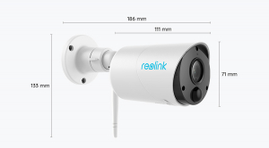 Reolink Argus B360 Surveillance Camera, Dual-Band WIFI, Rechargeable Battery, Person/Vehicle/Pet Detection, 4K Resolution, Push Alerts [1]