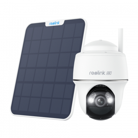 Conexiune Wi-Fi - Reolink Argus PT B440 surveillance camera with solar panel, 4K / 8MP resolution, WIFI, person/vehicle detection, 360 degree view