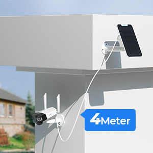 Camera de supraveghere Reolink DUO 2 4G - LTE cu panou solar, detectare Persoana/Vehicul, rezolutie 6MP, unghi vizualizare orizontal 180° [6]