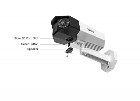 Pachet camera de supraveghere cu Card MicroSD 64 GB, Reolink DUO 2 PoE, rezolutie de 8MP [3]