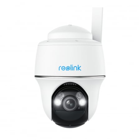 Conexiune 4G - Reolink Go PT Plus G430 surveillance camera with 4G - LTE, rechargeable battery, 360° visibility, Person/Vehicle detection, 5 MP resolution