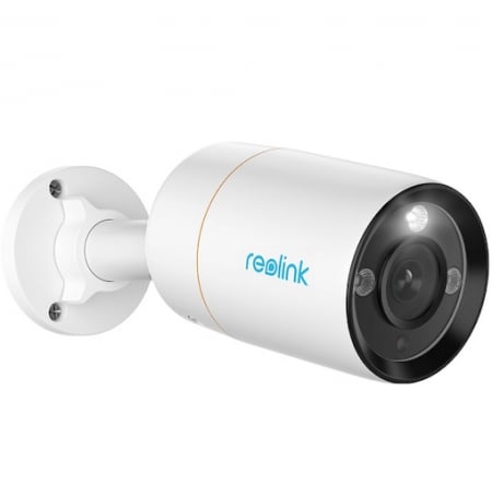 Conexiune PoE - Reolink P340 surveillance camera, PoE, 12MP resolution, Person/Vehicle detection, color night vision, motion alert on phone