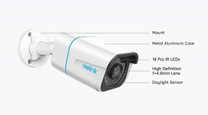 Camera de supraveghere Reolink P330, PoE, inteligenta artificiala, detectare Persoana/Vehicul, rezolutie de 8MP (4K), avertizare miscare [3]