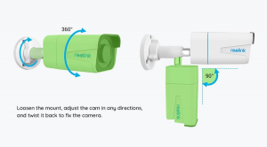 Camera de supraveghere Reolink RLC 810A cu inteligenta artificiala, detectare Persoana/Vehicul, rezolutie de 8MP (4K), avertizare miscare [5]