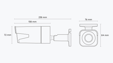 Camera de supraveghere Reolink P430 cu inteligenta artificiala, detectare Persoana/Vehicul, zoom optic 5x, rezolutie de 8MP (4K) [1]