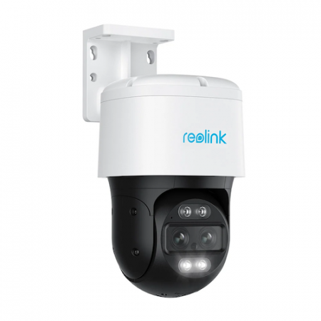 Conexiune PoE - Camera de supraveghere Reolink TrackMix P760, POE, 8MP, auto zoom tracking, detectare persoana/vehicul, vedere nocturna color, doua obiective