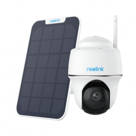 Conexiune Wi-Fi - Reolink Argus B420 Wi-Fi Surveillance Camera with Solar Panel and Pan/Tilt, 3MP, Night Vision, Two-Way Audio, Person/Vehicle Detection, microSD Slot