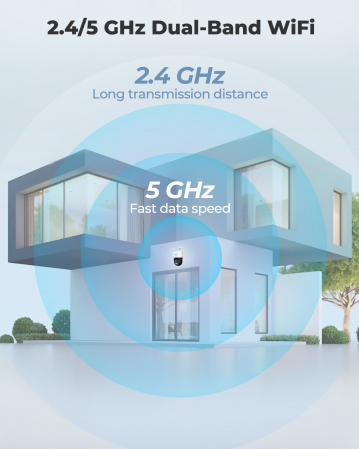 Reolink TrackMix WiFi surveillance camera, 8MP, auto zoom tracking, person/vehicle detection, color night vision, two lenses [8]