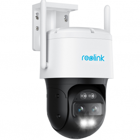 Reolink TrackMix WiFi surveillance camera, 8MP, auto zoom tracking, person/vehicle detection, color night vision, two lenses [6]