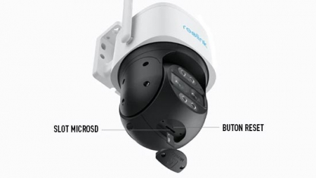 Reolink TrackMix WiFi surveillance camera, 8MP, auto zoom tracking, person/vehicle detection, color night vision, two lenses [3]