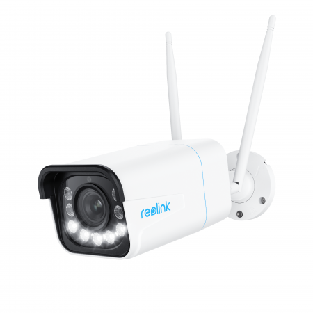 Conexiune Wi-Fi - 4K Surveillance Camera Reolink W430, Wi-Fi 6, Color Night Vision, Two-Way Audio, Person/Vehicle/Animal Detection, 8MP, Built-in Microphone and Speaker