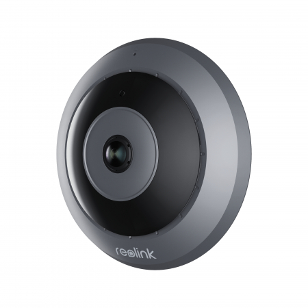 Conexiune PoE - Cameră Supraveghere Panoramica 360° Reolink Fisheye P520, 6MP, Audio Bidirectional, Viziune Nocturna, PoE, Modele Multiple de Afisare