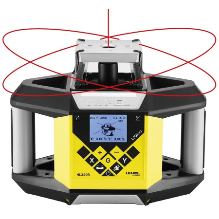 Laser rotativ Nivel System NL320R Digital cu fascicul roșu [1]