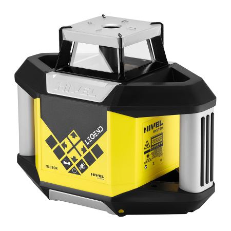Laser rotativ Nivel System NL320R Digital cu fascicul roșu [2]