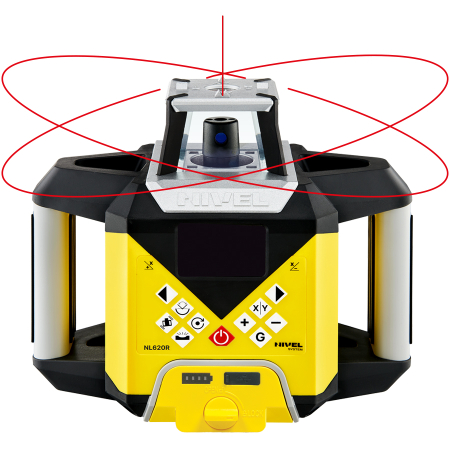 Nivele / Lasere - Laser rotativ Nivel System NL620R Digital cu fascicul roșu