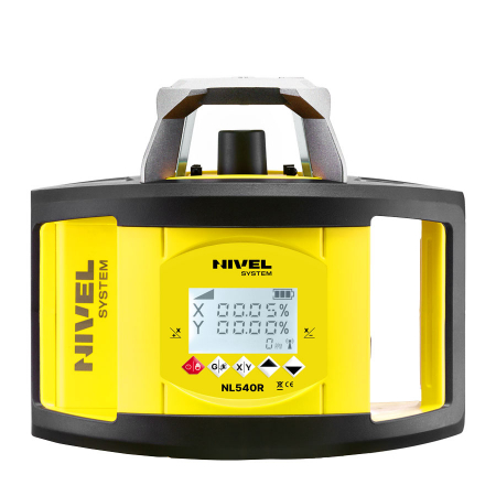 Tools and measuring devices - Nivel System NL540R DIGITAL rotating laser, green beam, horizontal and vertical tasks, digital slope, range 500m