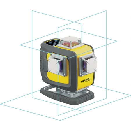 Levels / Lasers - Nivel System CL4D-B, 4D, Multifunctional, red laser, 4 laser planes (360 degrees)