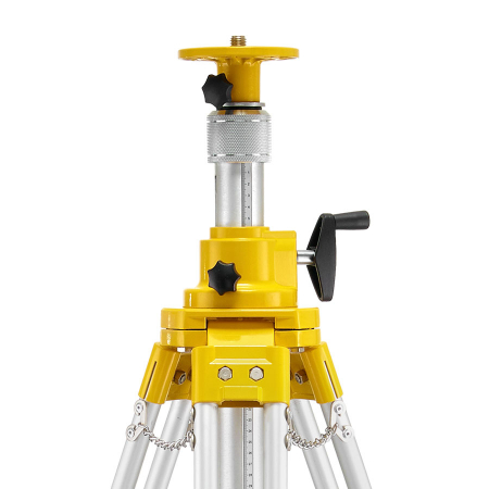 Nivel System SJJ32 telescopic aluminium tripod with locking clamps and flat clamp base [1]