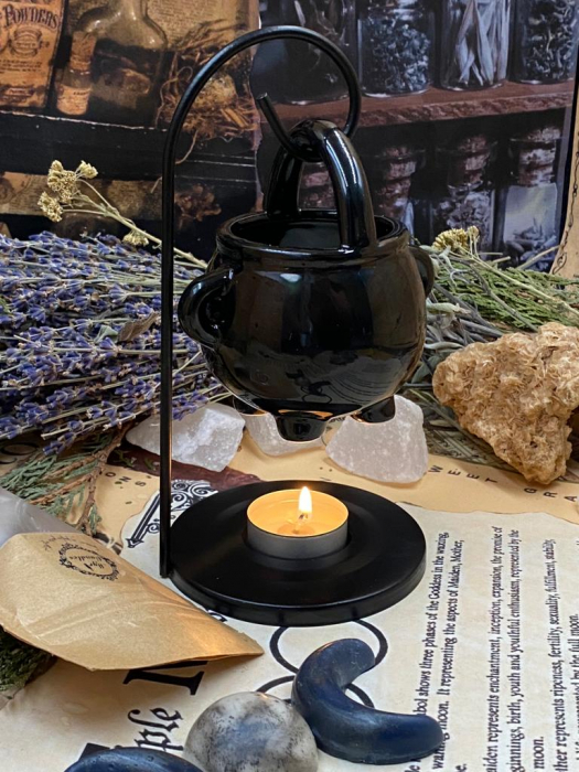 lampa aromaterapie,suport aromaterapie,ceaun,cazan,candela,ezoteric,myricandles [3]