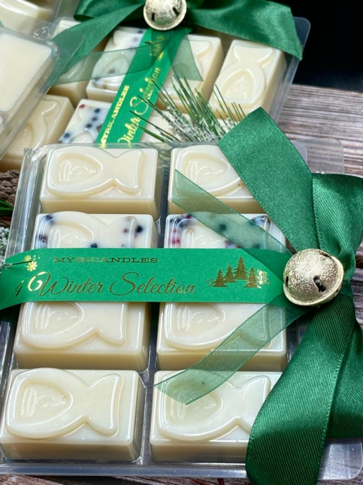 ceara parfumata-pastile ceara soia-aroma iarna-Craciun-winter selection green-myricandles [2]