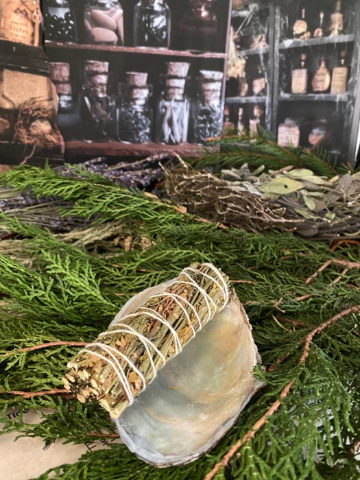 baton fumigatie,salvie shasta,purificare,reiki,tamaie,betisoare parfumate,myricandles [3]