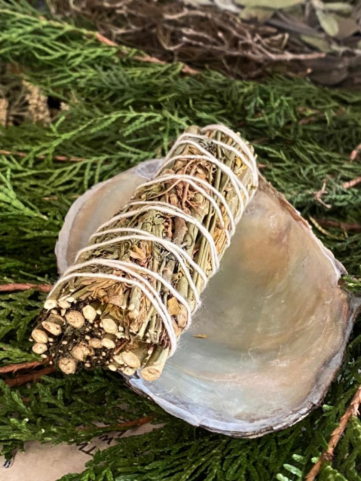 baton fumigatie,salvie shasta,purificare,reiki,tamaie,betisoare parfumate,myricandles [2]