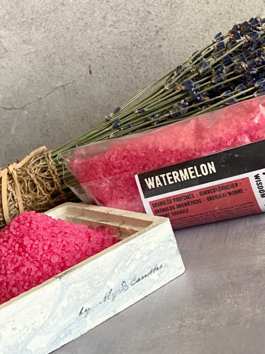 Granule parfumate cu uleiuri esentiale,aroma de Pepene si suport ceramic,Watermelon-MyriCandles [5]