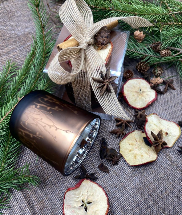 lumanare parfumata-lumanare Craciun-lumanare in recipient-lumanare sarbatori iarna silent night-lumanare ceara soia-myricandles [2]