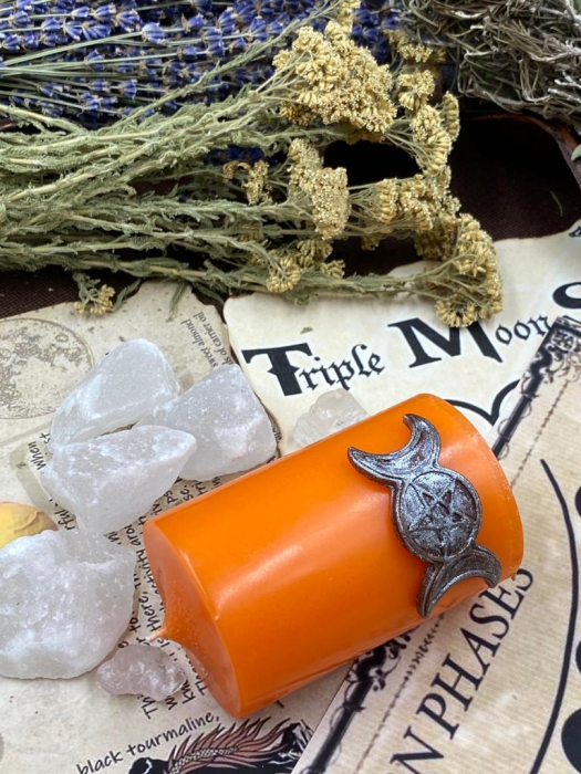lumanari ritualuri,magie,ocult,lumanare portocalie,witchraft,spiritualitate-myricandles [2]