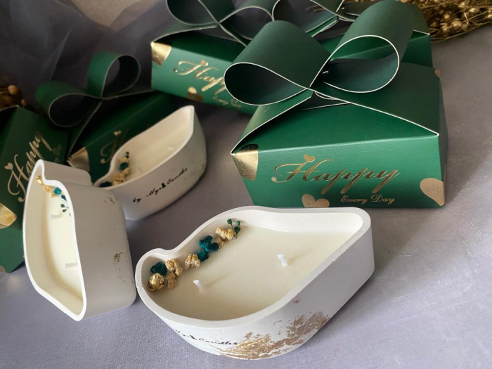 marturii-marturii nunta-botez-marturii lumanari-marturii verzi elegante-marturii deosebite-elegant green-myricandles [2]