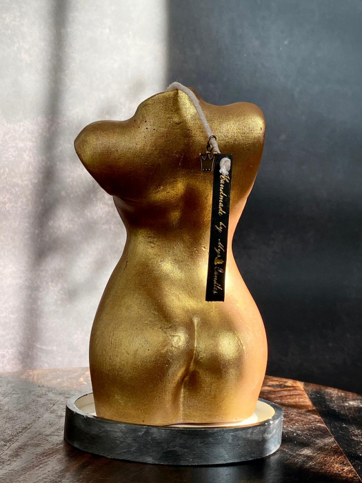 lumanari decorative-lumanari bust-parfumate handmade-ceara palmier-decoratiuni interioare-arome deosebite-myricandles [2]