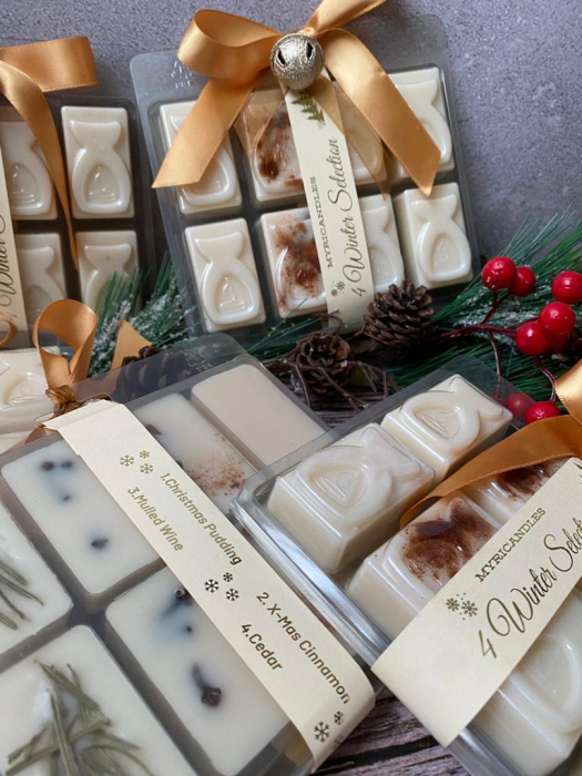 ceara parfumata-pastile ceara soia-aroma iarna-Craciun-winter selection gold-myricandles [3]