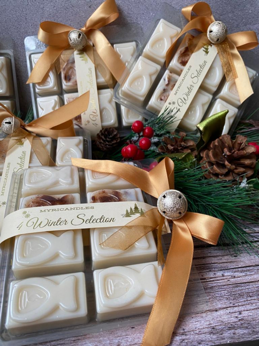 ceara parfumata-pastile ceara soia-aroma iarna-Craciun-winter selection gold-myricandles [4]