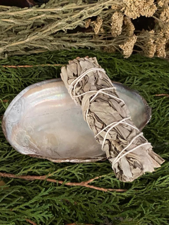 OCCULT SHOP - White Sage,salvie alba,baton fumigatie,salvie,purificare,reiki,tamaie,betisoare parfumate,myricandles