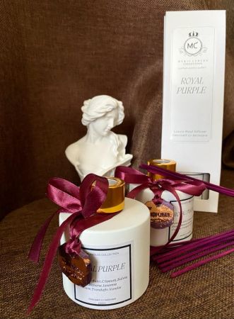 odorizant camera-parfum camera cu betisoare-odorizant cu stuf-parfumant dulce-royal purple-myricandles [3]