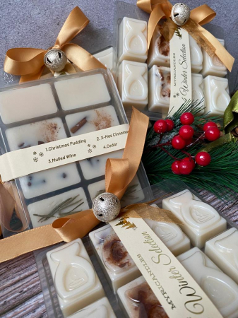 ceara parfumata-pastile ceara soia-aroma iarna-Craciun-winter selection gold-myricandles [1]