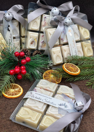 ceara parfumata-pastile ceara soia-aroma iarna-Craciun-winter selection silver-myricandles [2]