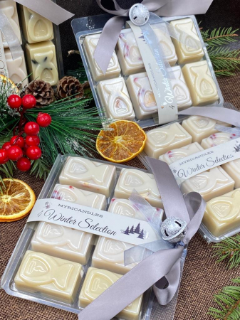 ceara parfumata-pastile ceara soia-aroma iarna-Craciun-winter selection silver-myricandles [5]