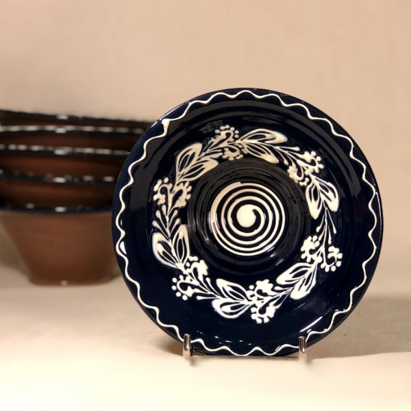 Bowl Ø 15 cm Dark Blue pattern 1 [1]