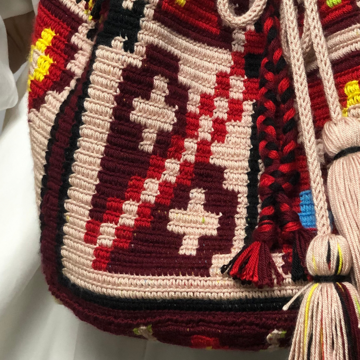 Hand-crocheted bag with popular motifs from Crișana [4]