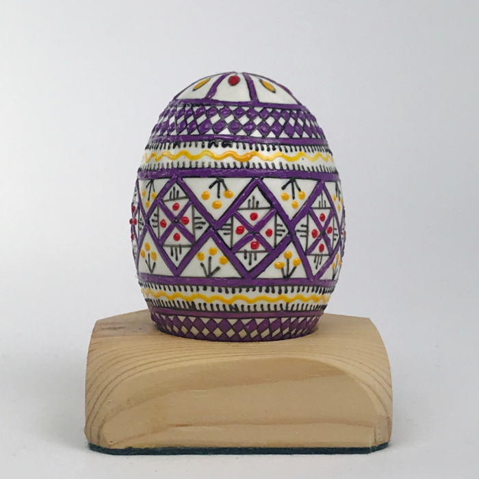 Handpainted Real Egg pattern 105 [1]